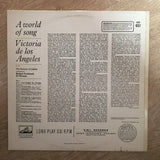 Victoria De Los Angeles - A World of Song - Vinyl LP Record - Opened  - Very-Good Quality (VG) - C-Plan Audio