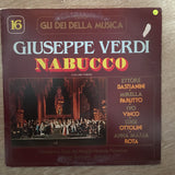Giuseppe Verdi ‎– Nabucco - Vinyl LP Record - Opened  - Very-Good+ Quality (VG+) - C-Plan Audio
