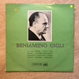 Beniamino Gigli ‎– Benjamino Gigli - Vinyl LP Record - Opened  - Very-Good+ Quality (VG+) - C-Plan Audio