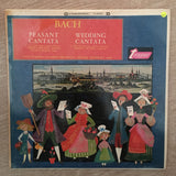 Bach ‎– Peasant Cantata / Wedding Cantata - Vinyl LP Record - Opened  - Very-Good+ Quality (VG+) - C-Plan Audio