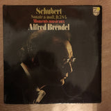 Schubert - Alfred Brendel ‎– Sonata In A Minor, D.784 / “Moments Musicaux” -  Vinyl LP Record - Opened  - Good Quality (G) - C-Plan Audio