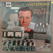 Matt Monro - Hits of Yesterday - Vinyl LP Record - Opened  - Very-Good- Quality (VG-) - C-Plan Audio