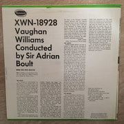 Ralph Vaughan Williams - Vienna State Opera Orchestra, Sir Adrian Boult ‎– Fantasia On 'Greensleeves' / English Folk Song Suite / Fantasia On A Theme By Thomas Tallis - Vinyl LP Record - Opened  - Very-Good- Quality (VG-) - C-Plan Audio