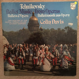 Tchaikovsky, Orchestra Of The Royal Opera House, Covent Garden, Colin Davis ‎– Ballet Music From Operas - Vinyl LP Record - Opened  - Very-Good+ Quality (VG+) - C-Plan Audio