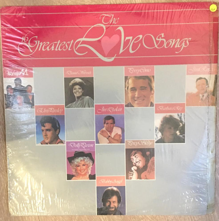 16 Greatest Love Songs - Vinyl LP Record - Opened  - Very-Good+ Quality (VG+) - C-Plan Audio