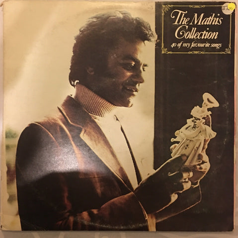 Johnny Mathis - The Mathis Collection - 40 of My Favorite Songs - Vinyl LP Record - Opened  - Very-Good Quality (VG) - C-Plan Audio