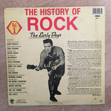 History of Rock - Vol 1 - The Early Days - Vinyl LP Record - Opened  - Very-Good- Quality (VG-) - C-Plan Audio