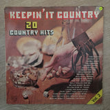 Keepin' It Country - Vol 2 - Vinyl LP Record - Opened  - Very-Good- Quality (VG-) - C-Plan Audio