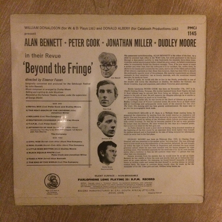 Beyond The Fringe ‎– Beyond The Fringe - Vinyl LP Record - Opened  - Very Good Quality (VG) - C-Plan Audio