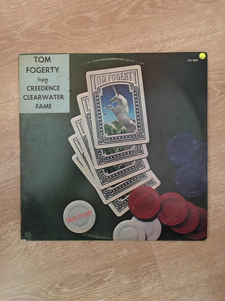Tom Fogerty (From Clearance Clearwater) - Deal It Out - Vinyl LP Record - Opened  - Very-Good+ Quality (VG+) - C-Plan Audio
