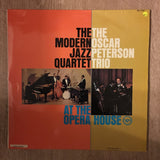 The Modern Jazz Quartet And The Oscar Peterson Trio ‎– At The Opera House - Vinyl LP Record - Opened  - Very-Good+ Quality (VG+) - C-Plan Audio