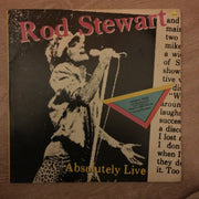 Rod Stewart ‎– Absolutely Live - Vinyl LP Record - Opened  - Very-Good+ Quality (VG+) - C-Plan Audio