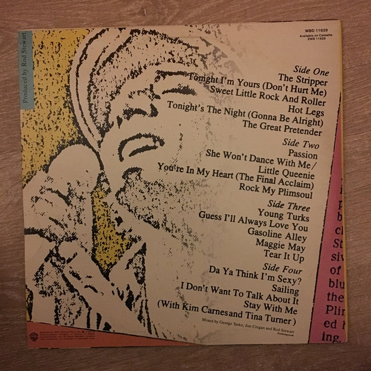 Rod Stewart ‎– Absolutely Live - Vinyl LP Record - Opened  - Very-Good+ Quality (VG+) - C-Plan Audio