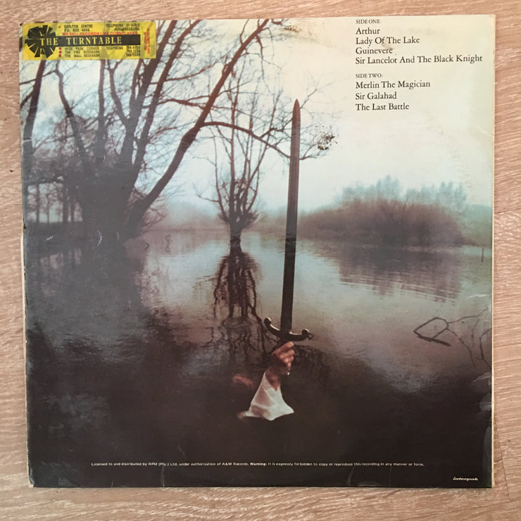 Rick Wakeman ‎– The Myths And Legends Of King Arthur And The Knights Of The Round Table - Vinyl LP Record - Opened  - Good+ Quality (G+) (Vinyl Specials) - C-Plan Audio