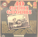 40 Golden Oldies by Original Artists - Vinyl LP Record - Opened  - Very-Good- Quality (VG-) - C-Plan Audio