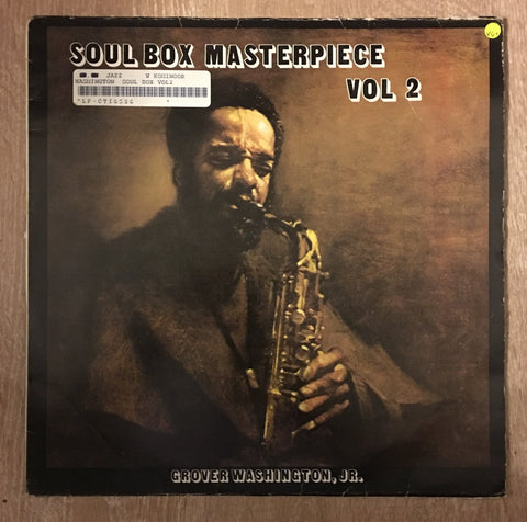 Grover Washington J.R - Soul Box Masterpiece - Vol 2 - Vinyl LP Record - Opened  - Very-Good+ Quality (VG+) - C-Plan Audio
