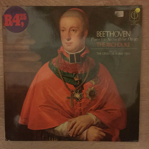 Beethoven Played By The David Oistrakh Trio ‎– Piano Trio No.7 In B Flat, Op.97 The Archduke - Vinyl LP Record - Opened  - Very-Good+ Quality (VG+) - C-Plan Audio