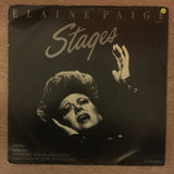 Elaine Paige - Stages - Vinyl LP Record - Opened  - Very-Good- Quality (VG-) - C-Plan Audio