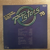 Various - Pop Stars 78 Original Artists - Vinyl LP Record - Opened  - Very-Good Quality (VG) - C-Plan Audio