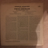 Henryk Szeryng ‎– Plays The Music Of Fritz Kreisler - Vinyl LP Record - Opened  - Very-Good- Quality (VG-) - C-Plan Audio