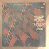 Beethoven - Milstein, The Pittsburgh Symphony Orchestra, William Steinberg ‎– Concerto In D Major For Violin And Orchestra - Vinyl LP Record - Opened  - Very-Good Quality (VG) - C-Plan Audio