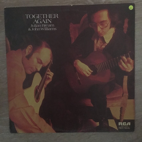 Julian Bream & John Williams ‎– Together Again - Vinyl LP Record - Opened  - Very-Good Quality (VG) - C-Plan Audio