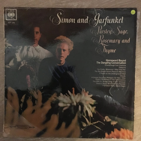 Simon And Garfunkel ‎– Parsley, Sage, Rosemary And Thyme - Vinyl LP Record - Opened  - Good+ Quality (G+) - C-Plan Audio
