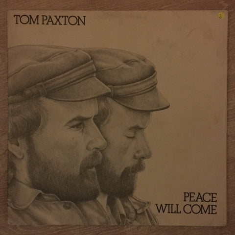 Tom Paxton ‎– Peace Will Come - Vinyl LP Record - Opened  - Very-Good- Quality (VG-) - C-Plan Audio