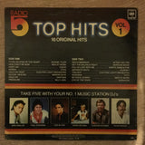 Radio 5 - Top Hits vol 1 - Original Artists - Vinyl LP Record - Opened  - Good+ Quality (G+) - C-Plan Audio