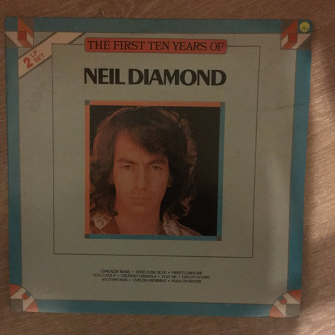 Neil Diamond - The First 10 Years - Vinyl LP Record - Opened  - Very-Good+ Quality (VG+) - C-Plan Audio