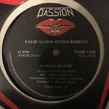 Marsha Raven ‎– False Alarm - Vinyl Record - Opened  - Good+ Quality (G+) - C-Plan Audio