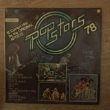 Pop Stars 78 - Original Singles ‎– Vinyl LP Record - Opened  - Good+ Quality (G+) - C-Plan Audio