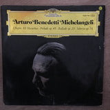 Frederic Chopin - Arturo Benedetti Michelangeli ‎– 10 Mazurkas · Prélude Op. 45 · Ballade Op.23 · Scherzo Op. 31 - Vinyl LP Record - Opened  - Very-Good Quality (VG) - C-Plan Audio