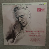Hans Richter-Haaser - Beethoven ‎– Piano Sonatas: No. 3 In C, Op. 2, No. 3; No. 22 In F, Op. 54; No. 26 In E Flat, Op. 81a "Les Adieux" ‎- Vinyl LP Record - Opened  - Very-Good+ Quality (VG+) - C-Plan Audio