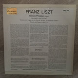 Franz Liszt, Simon Preston ‎– At The Organ Of Hull City Hall ‎- Vinyl LP Record - Opened  - Very-Good+ Quality (VG+) - C-Plan Audio