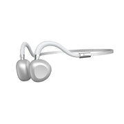 IKKO  Breezy - ITG01 - Bone Conduction Bluetooth (5.3) Sports Earphone/Headphone with Charging Cradle (Grey) (bobb)