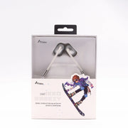 IKKO  Breezy - ITG01 - Bone Conduction Bluetooth (5.3) Sports Earphone/Headphone with Charging Cradle (Grey) (bobb)