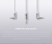 FiiO -  LC-3.5B - MMCX - 3.5mm - Earphone Replacement Cable (LC-3.5B) (Ships Next Day) - C-Plan Audio