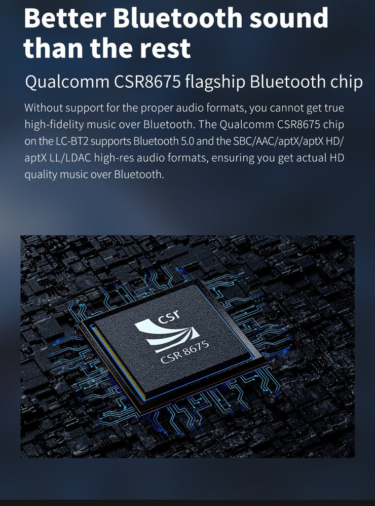 FiiO LC-BT2 - Neckband Sports Bluetooth 5.0 MMCX Cable with APTX/LDAC ( Ships Next Day) - C-Plan Audio