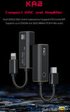 FiiO KA2-TC - Hi-Res Audio Balanced DAC & Headphone Amplifier (with 4.4mm Balanced headphone output) - USB-C connection for smartphones & computers (C-Plan Specials)
