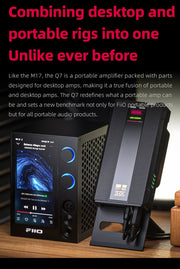 FiiO Q7 - Portable & Desktop Audiophile Bluetooth DAC & Headphone Amplifier (In Stock) (nbb) (C-Plan Specials)