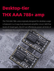 FiiO Q7 - Portable & Desktop Audiophile Bluetooth DAC & Headphone Amplifier (In Stock) (nbb) (C-Plan Specials)