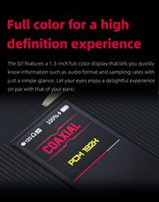 FiiO Q7 - Portable & Desktop Audiophile Bluetooth DAC & Headphone Amplifier (In Stock) (nbb) (C-Plan Specials)