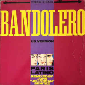 Bandolero ‎– Paris Latino - Vinyl LP - Opened  - Very-Good+ Quality (VG+) - C-Plan Audio
