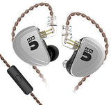 CCA (Clear Concept Audio) - A10 - 5 BA Driver Earphones with Mic (Silver) (In Stock)
