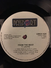 T Lavitz* ‎– From The West  - Vinyl LP - Opened  - Very-Good+ Quality (VG+) - C-Plan Audio