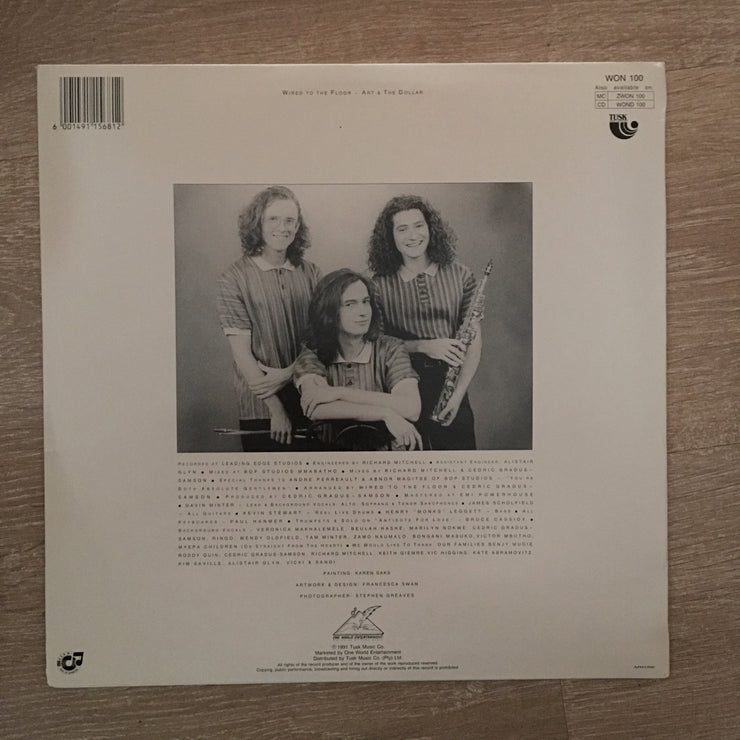 Wired to the Floor - Art and the Dollar - Vinyl LP - Sealed - C-Plan Audio