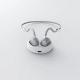 IKKO  Breezy - ITG01 - Bone Conduction Bluetooth (5.3) Sports Earphone/Headphone with Charging Cradle (Grey) (In Stock)