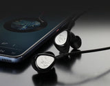 KZ Acoustics - KZ BTE Bluetooth Dual Driver (1BA and 1 DD) Earphones (Black)  (In Stock)