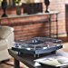 Audio Technica Audiophile AT-LP3 HiFi Turntable With Switchable Built-In Moving Coil and Moving Cartridge Phono Pre-Amps (Black) (Ships next day) (LP3) (C-Plan Audio Specials) - C-Plan Audio